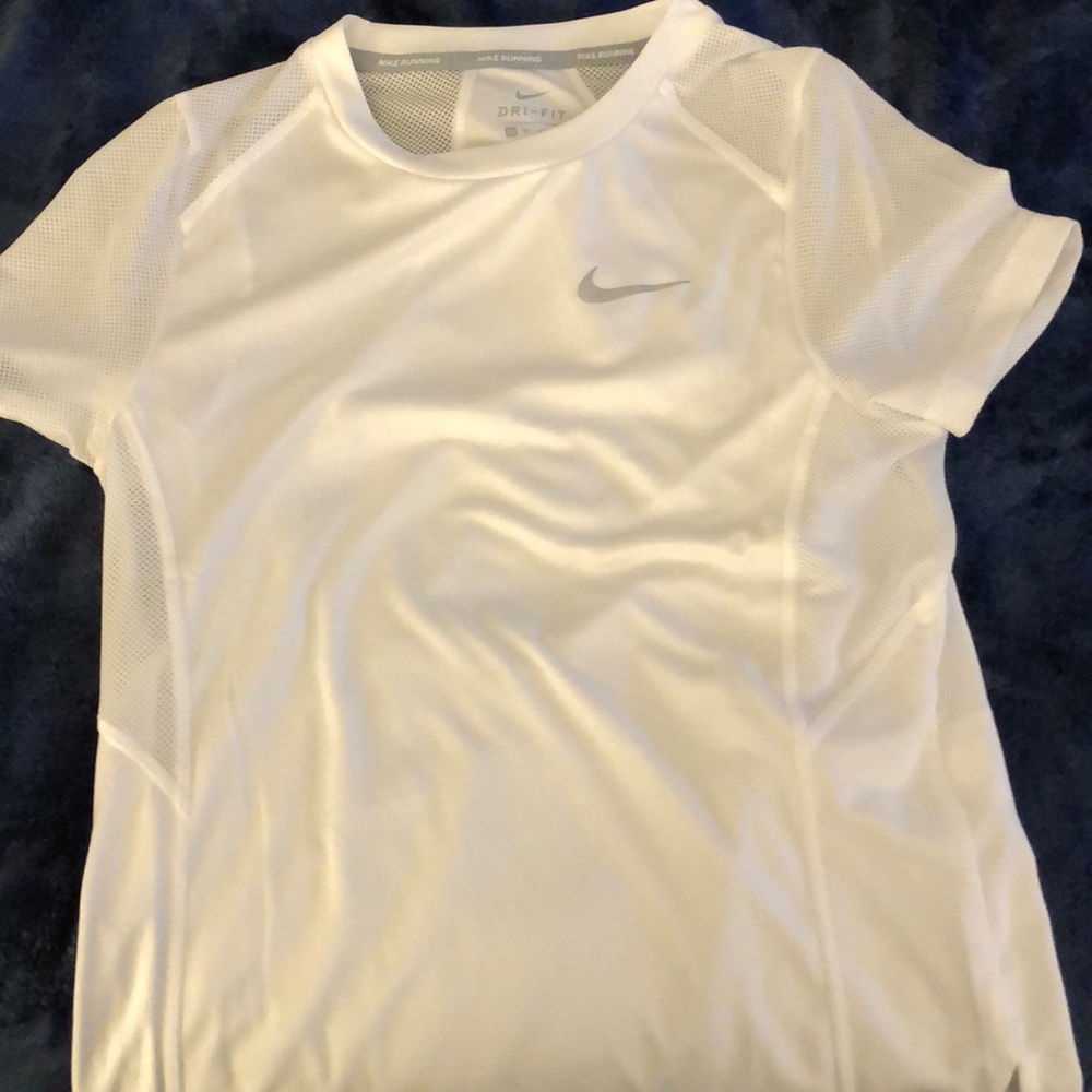 Nike white dry fit